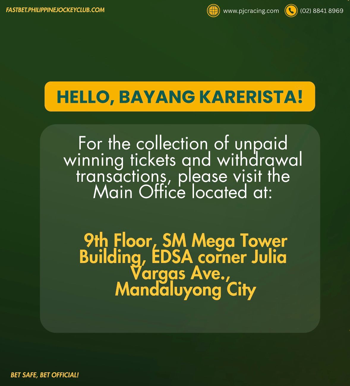 Other Announcement 2